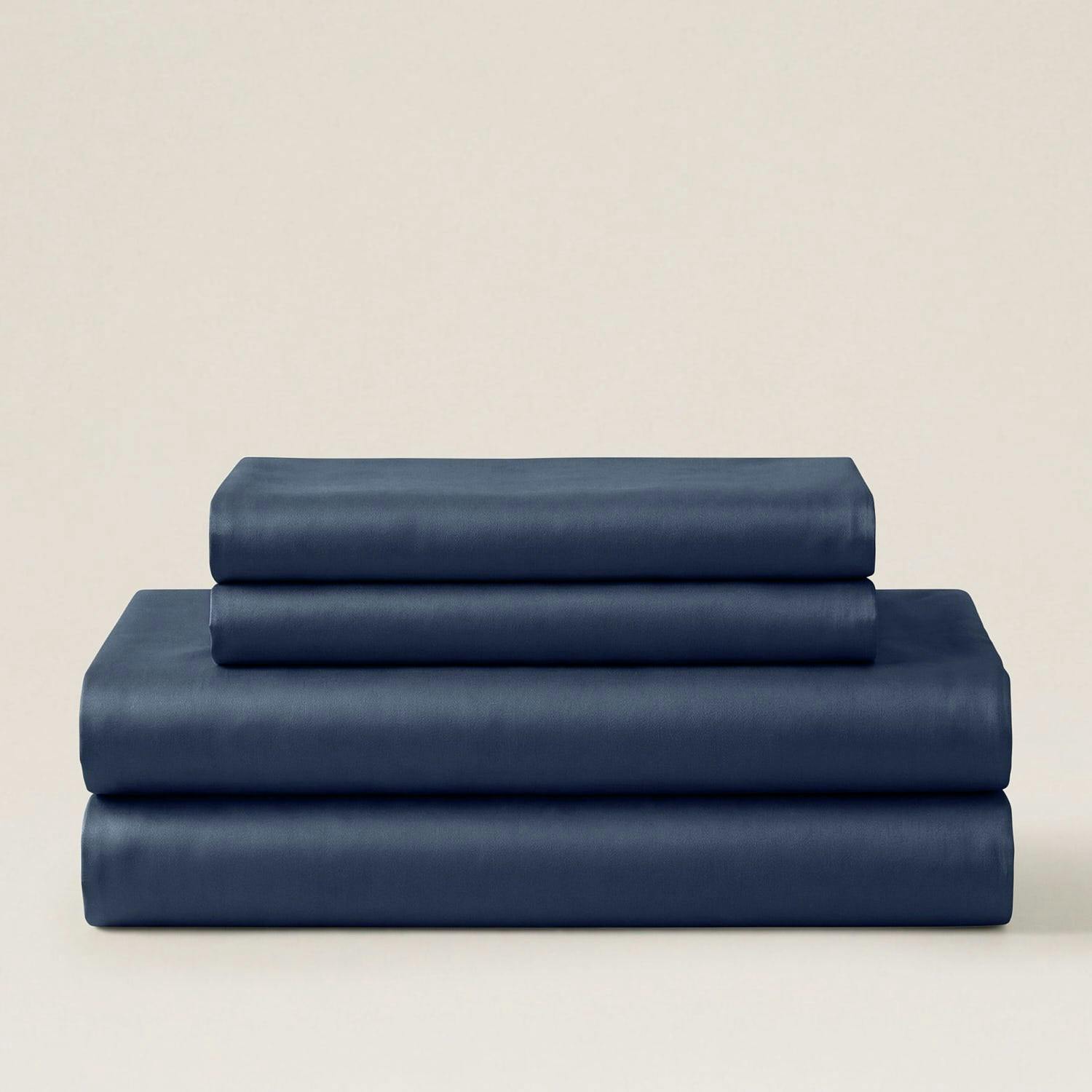 Rackhams Sateen Essentials Bedding Set - Navy - Double - King