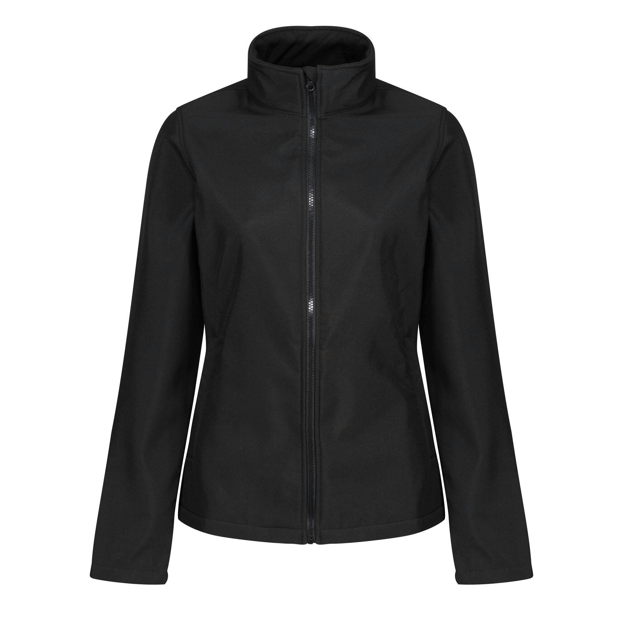 Regatta Women's Black Standout Ablaze Printable Soft Shell Jacket - / - 20 - / - 100% Polyester