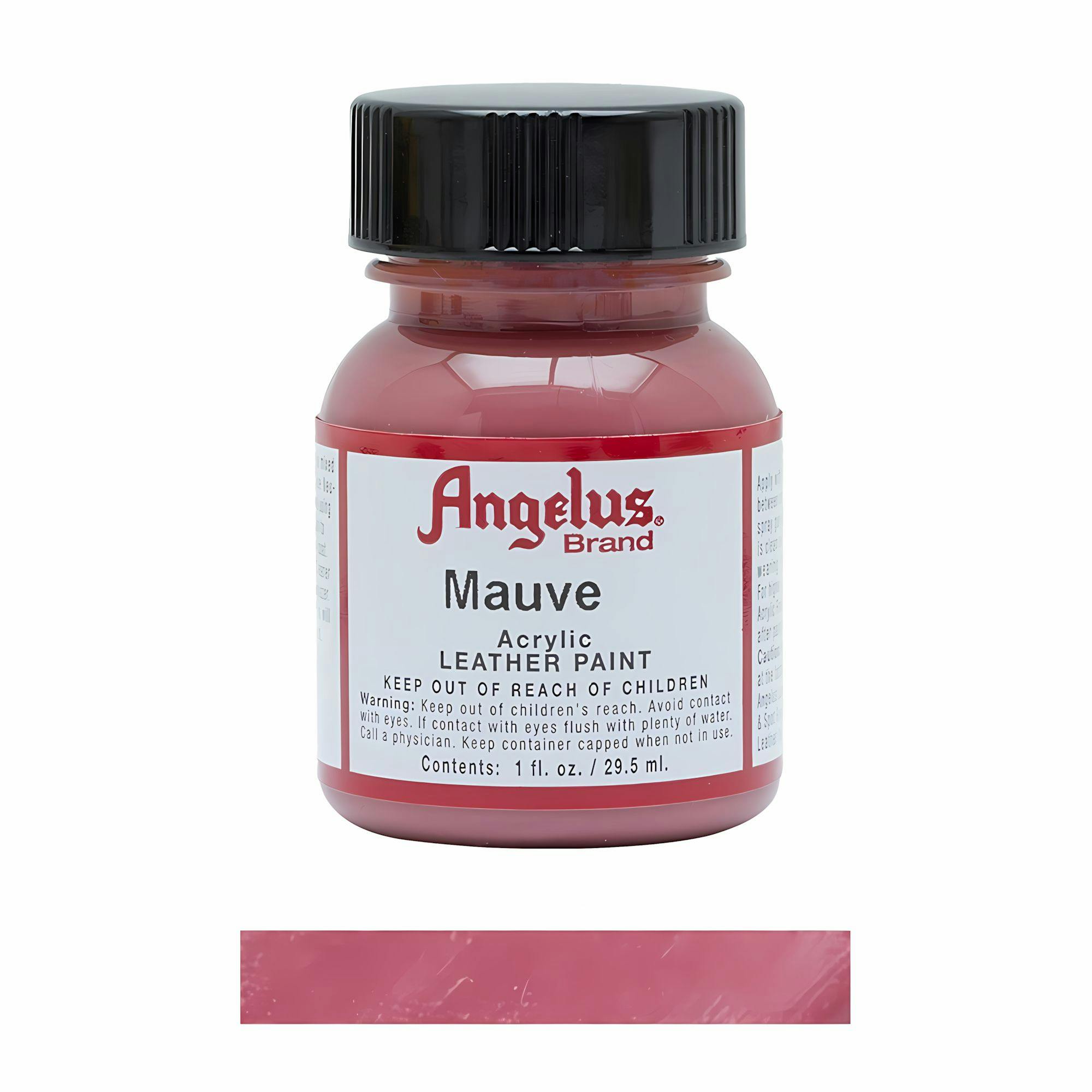 Rackhams Mauve Leather Paint For Sneaker Customs And Shoes 1Oz