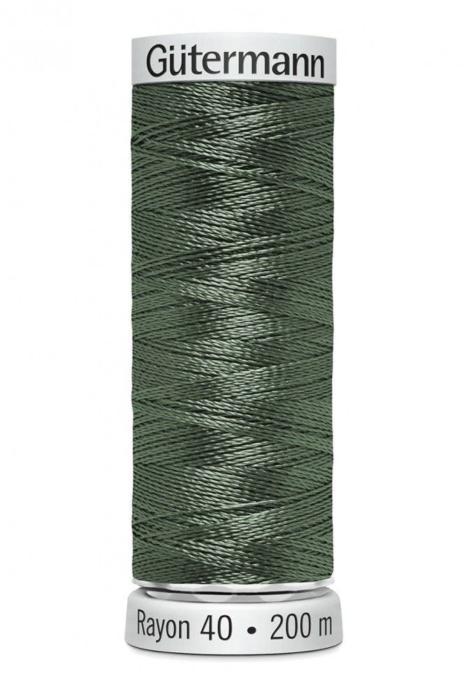 Gutermann No 40 Sulky Rayon Embroidery Thread 200M Rayon Thread Suitable For Embroidery - 1287 - 200 Metres