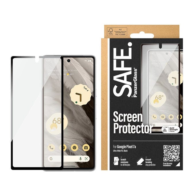 Panzerglass Panzer Glass 2 In 1 Bundle For Google Pixel 7A 6.1" Clear - Bulksafe95565
