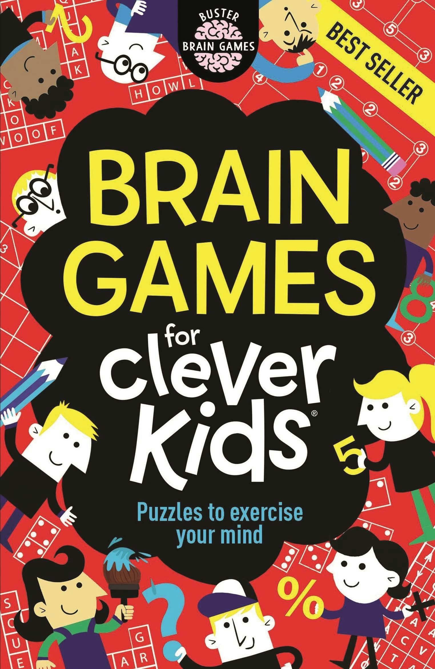 Various Publishers Brain Games For Clever Kids By Dr Gareth Moore - Puzzles And Activities For Kids Aged 7-11
