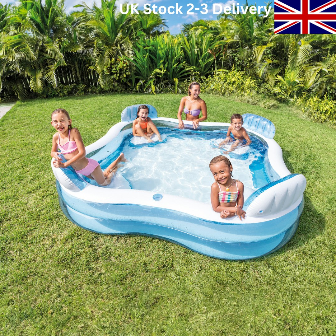 Intex Swim Centre Family Pool With Seat