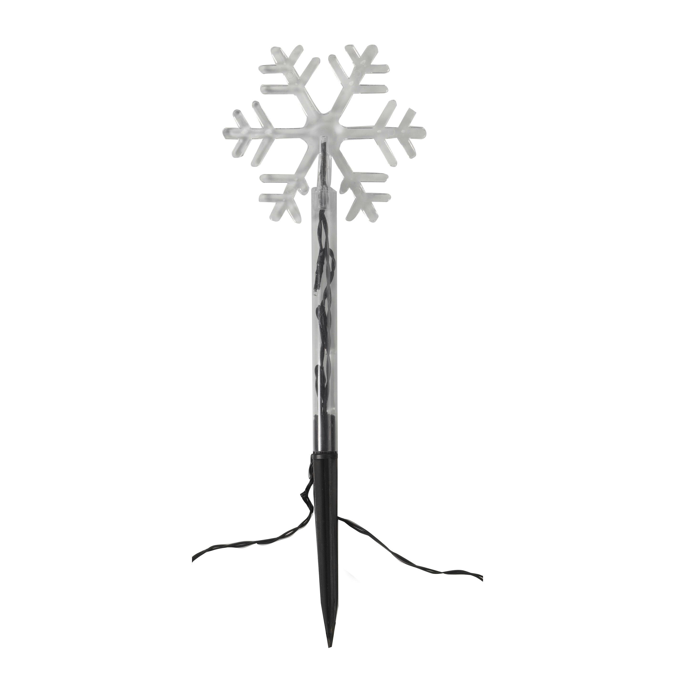Mysmartbuy Dark Snowdecor Stakes Set Of 8 Multi Coloured - One Size
