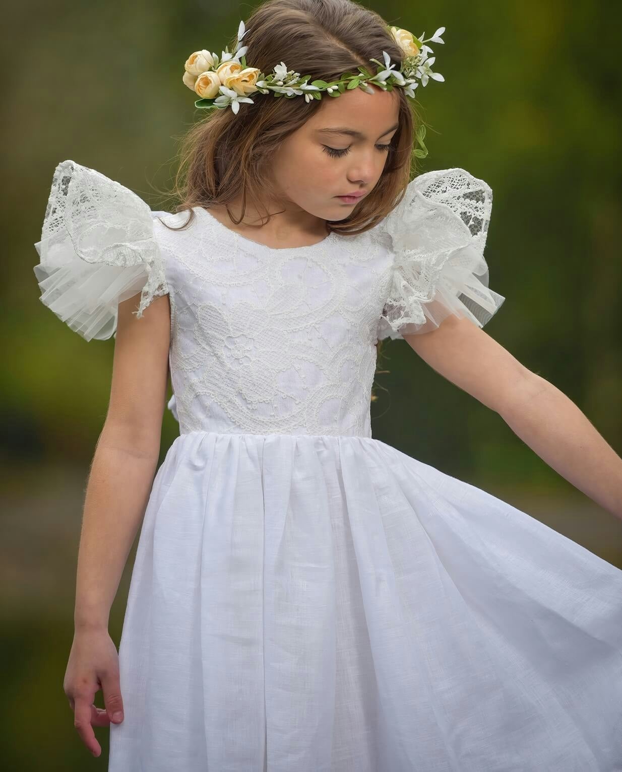 Uk Flower Girl Boutique Girls Uk Flower Boutique Helena Dress - 2/3 Years