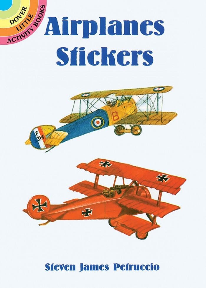 Airplanes Stickers (Little Activity Books) by Petruccio Petruccio (PB 2000) - Image 4