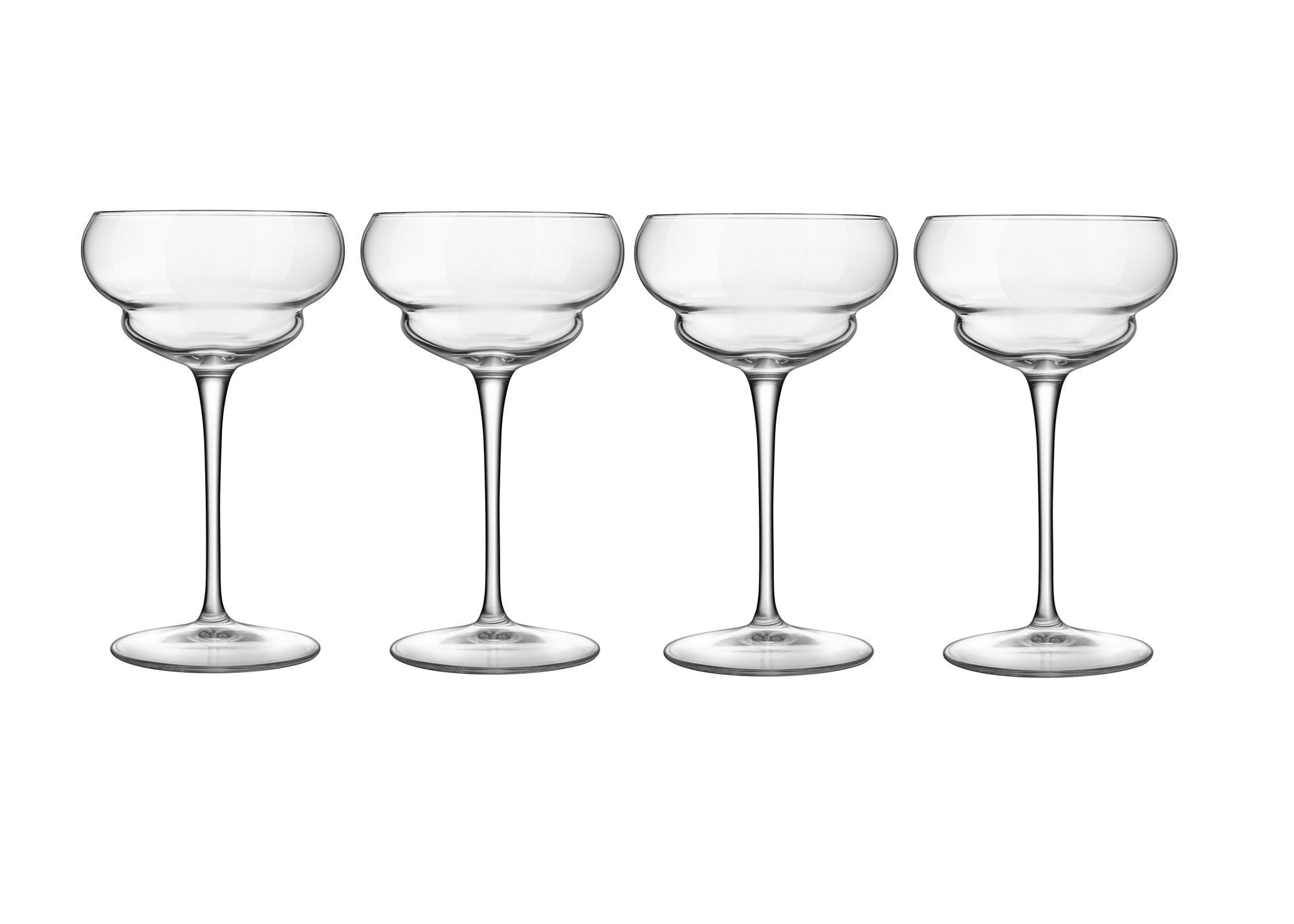 Rackhams Backdoor '20S Nick & Nora Glasses, 170Ml X 4