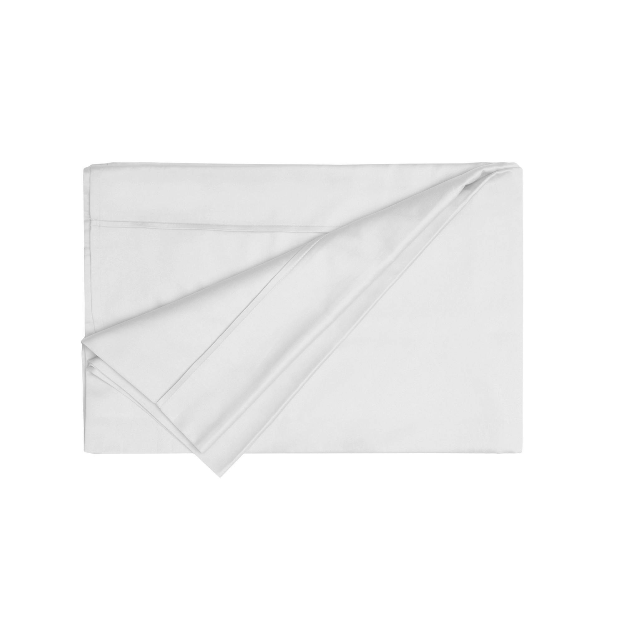 Belledorm White 200 Thread Count Egyptian Cotton Flat Sheet - Single - 100% Egyptian Cotton