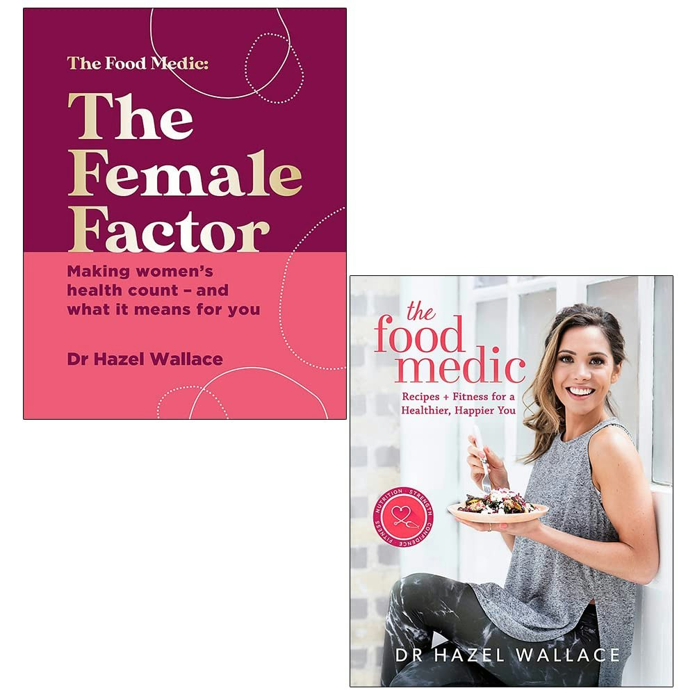 Yellow Kite Women's Dr Hazel Wallace Collection 2 Books Set (The Factor, The Food Medic)