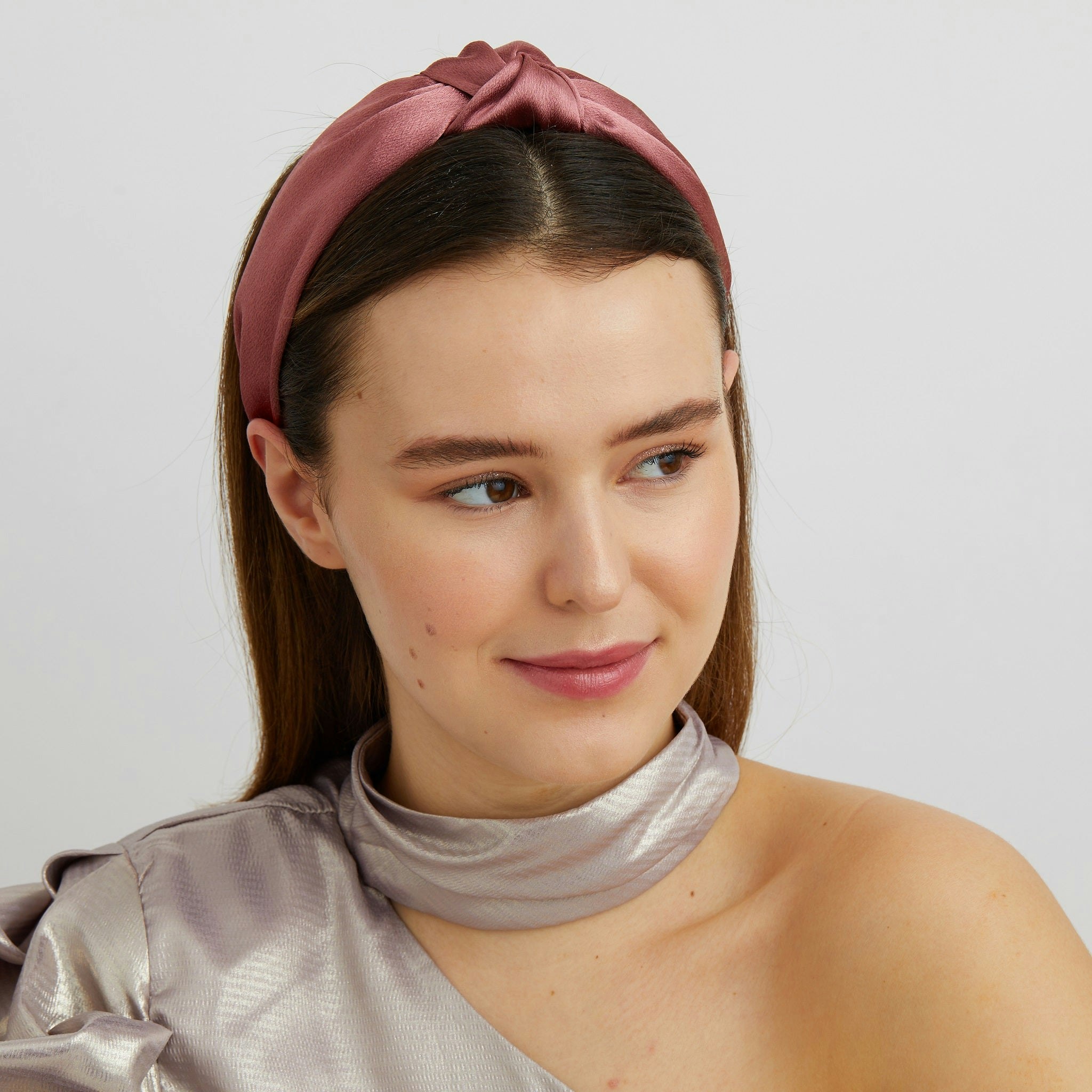 Queenmee Accessories Pink Knot Headband