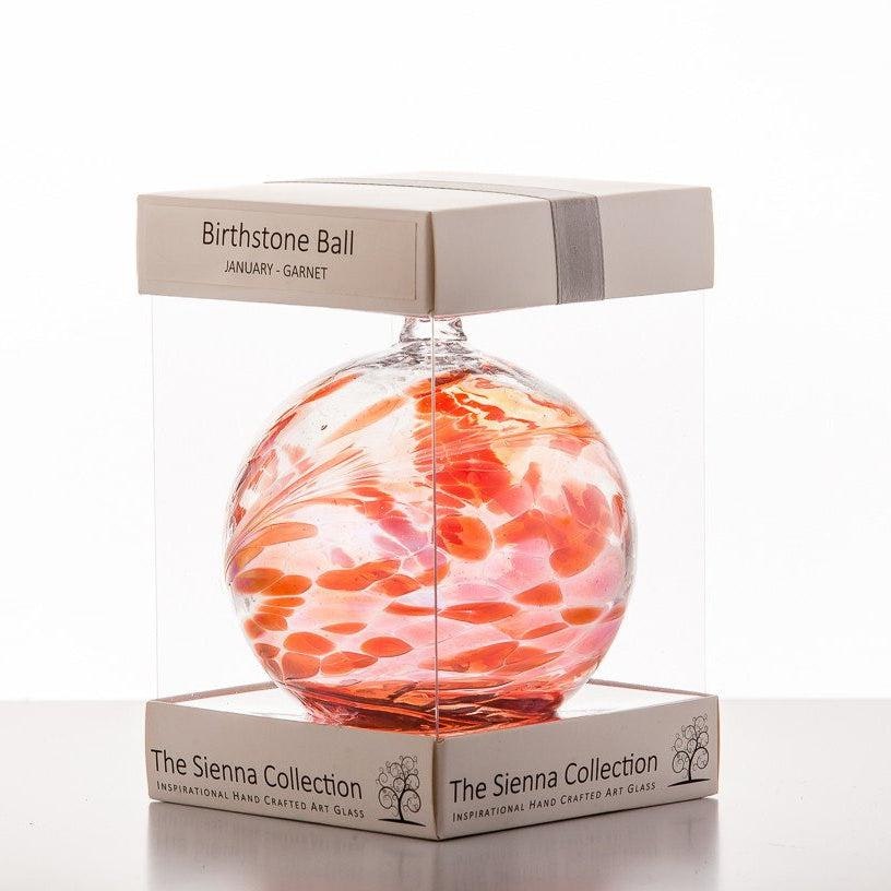Rackhams Light Birthstone Ball - January - Garnet