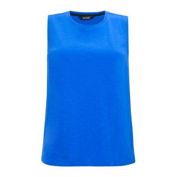 Regatta Women's Blue Fariene Sleeveless Top - Sonic - 20 Uk - Sonic - 100% Bci Cotton