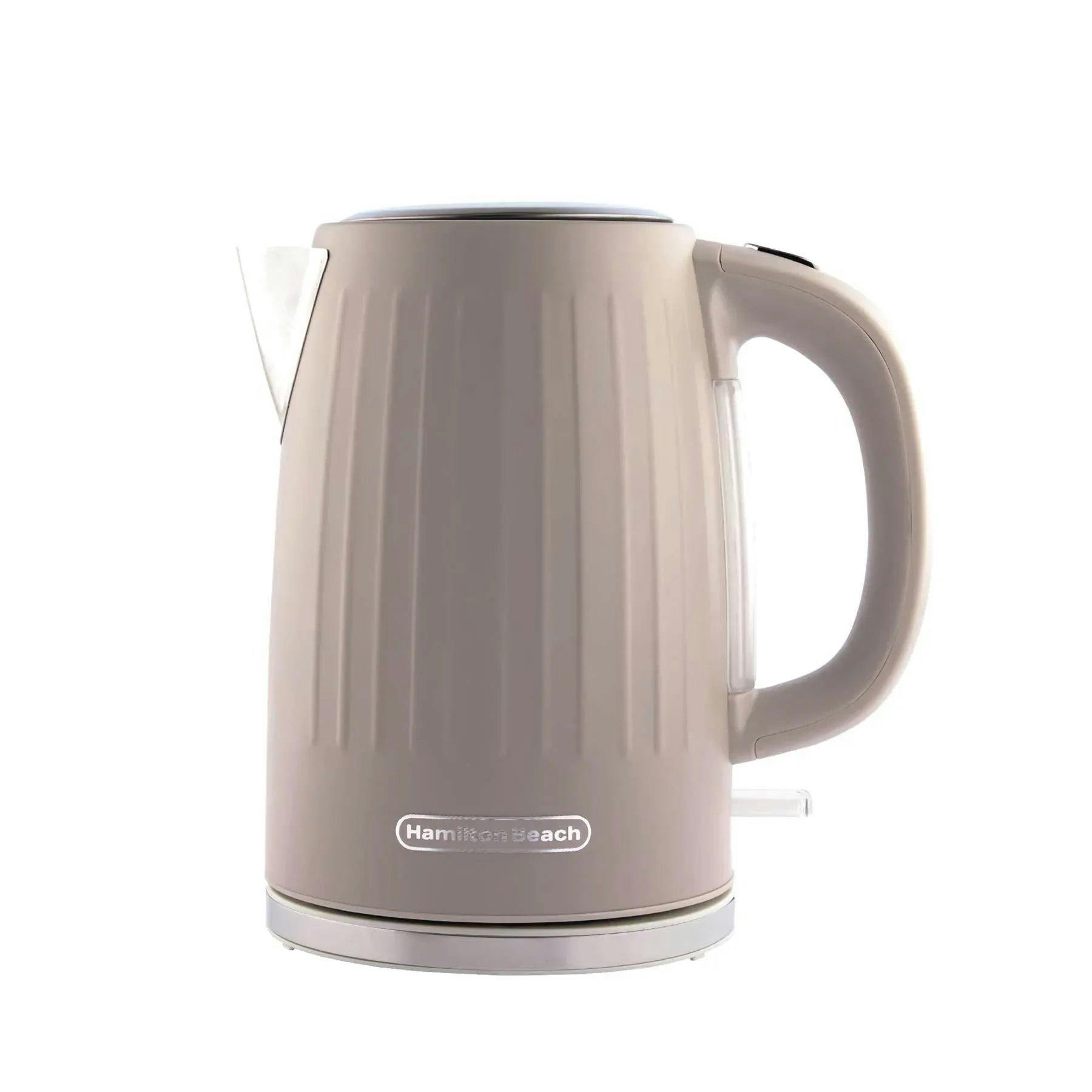 Hamilton Beach Unisex Cream Harmony Kettle Cappuccino In 1.7L - Image 2