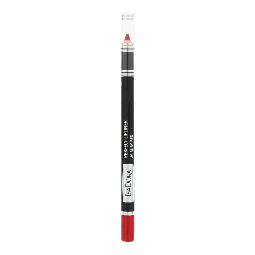 Isadora Red Isa Dora Perfect Waterproof Lipliner 36 Ruby - Image 7