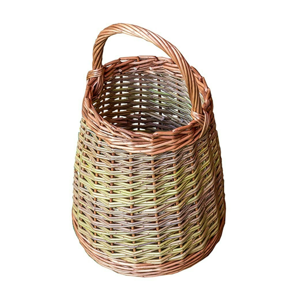 Rackhams Red Wicker Berry Collecting Basket