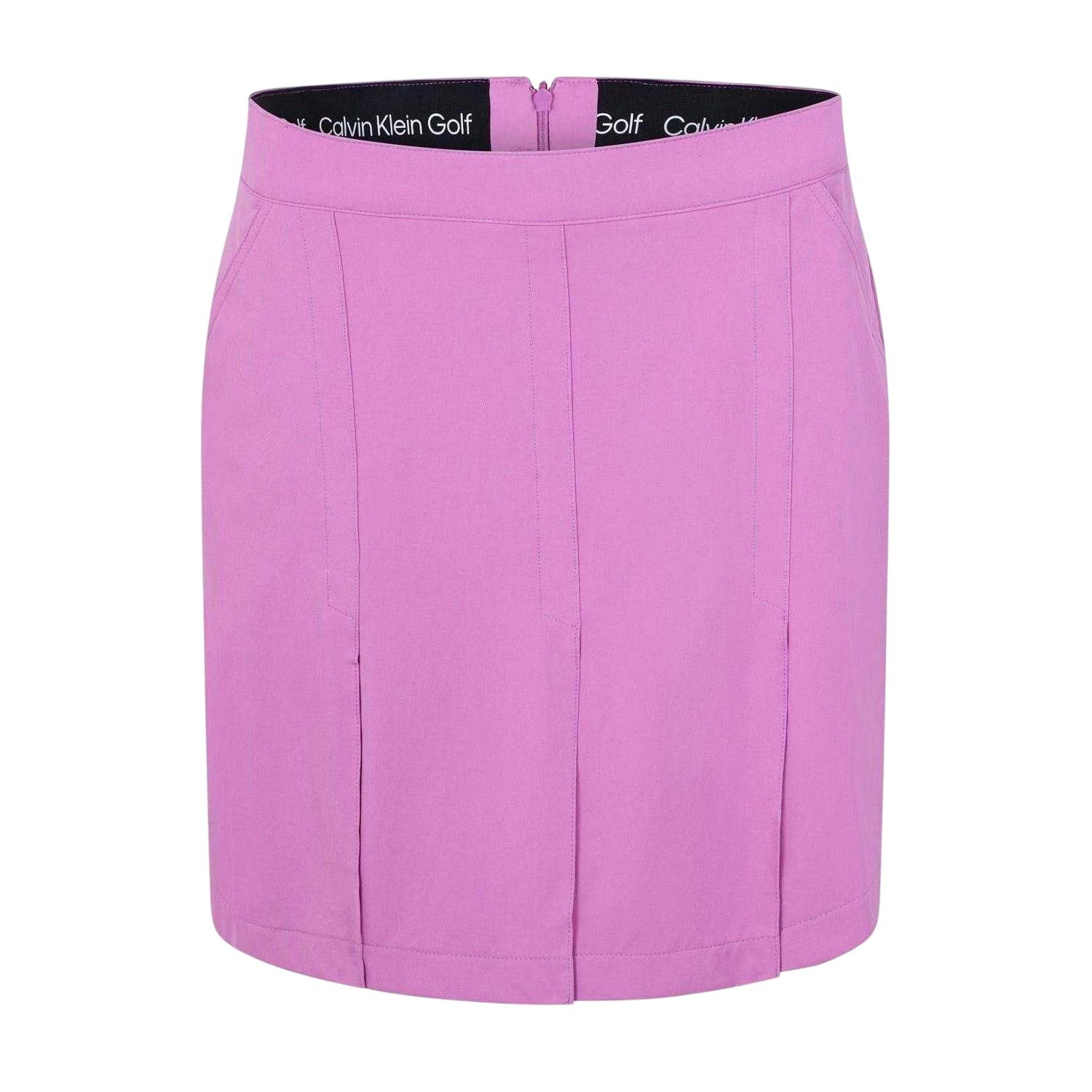Calvin Klein Women's Golf Skort - Orchid - 10 Uk R - Orchid - 100% Mixed