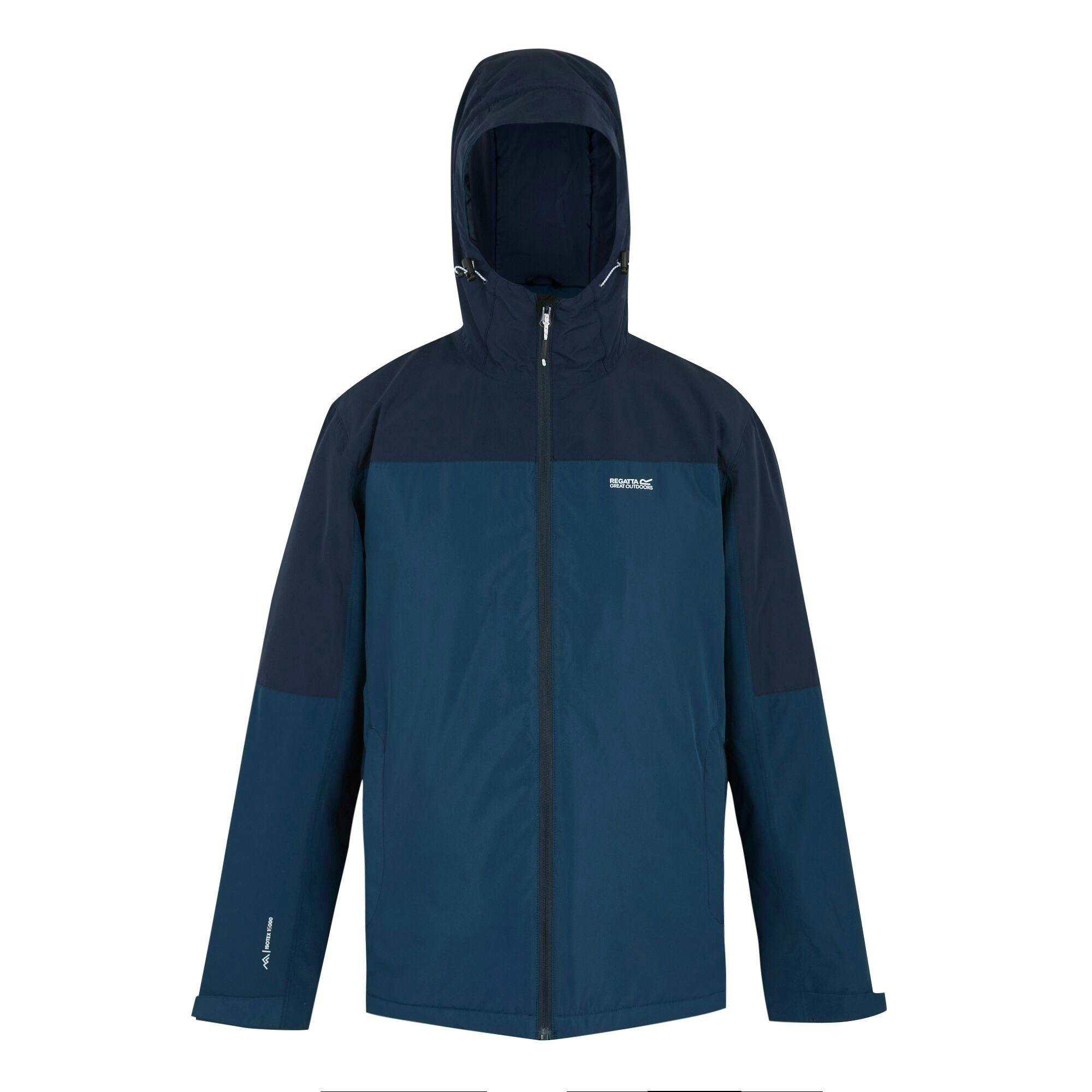 Regatta Men's Blue Thornridge Insulated Waterproof Jacket - Navy - Xl - Navy - 100% Polyester