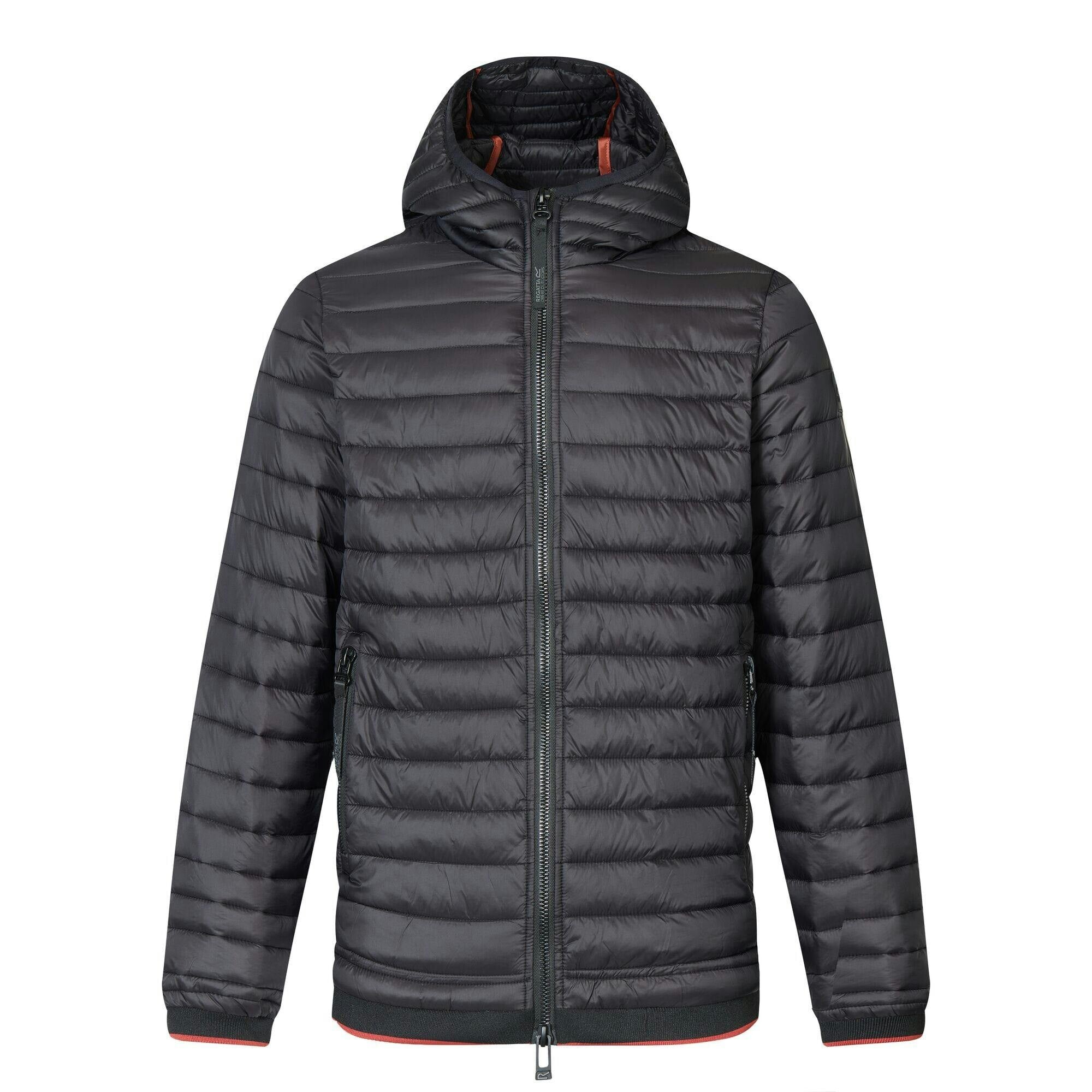 Regatta Men's Black Haile Padded Jacket - Size 42/Regular - Image 2