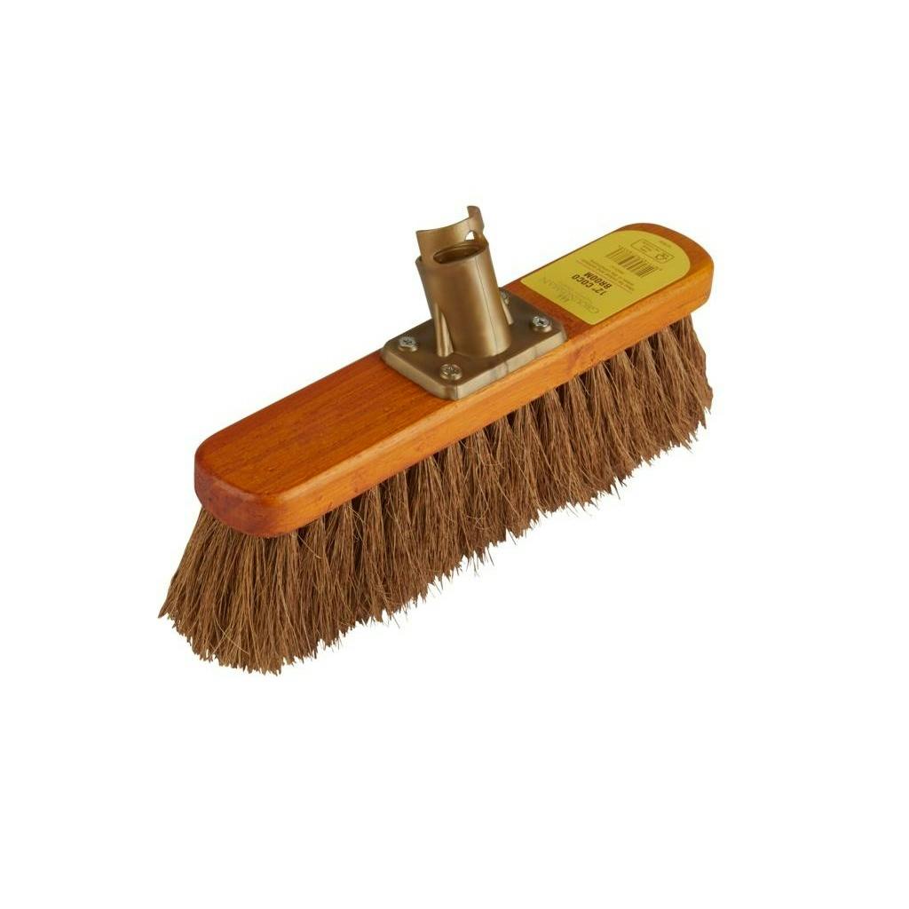 Groundsman Brown Coco Broom Head - One Size