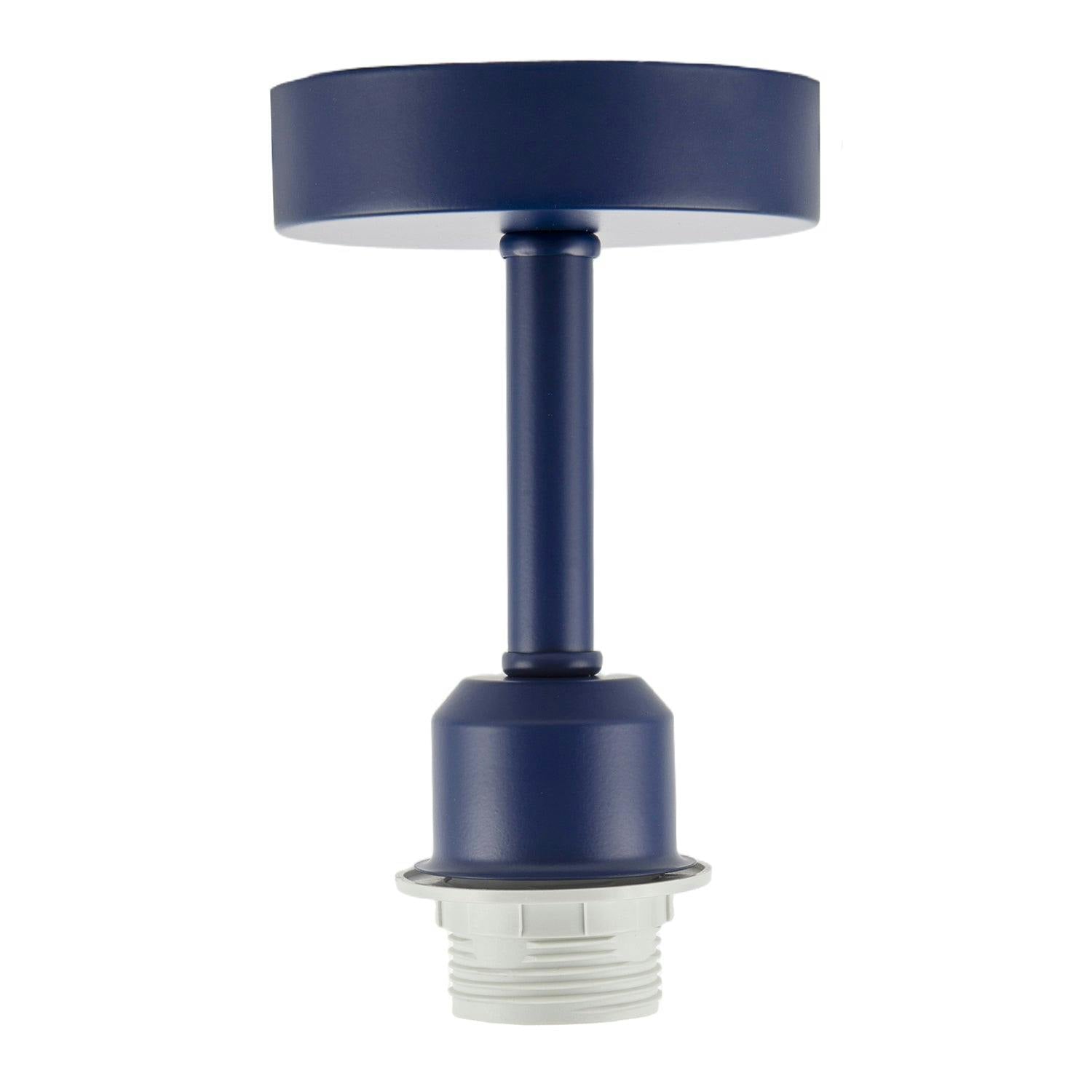Rackhams Blue/Light Traditional Midnight Ceiling Fitting To Hold Lamp Shades
