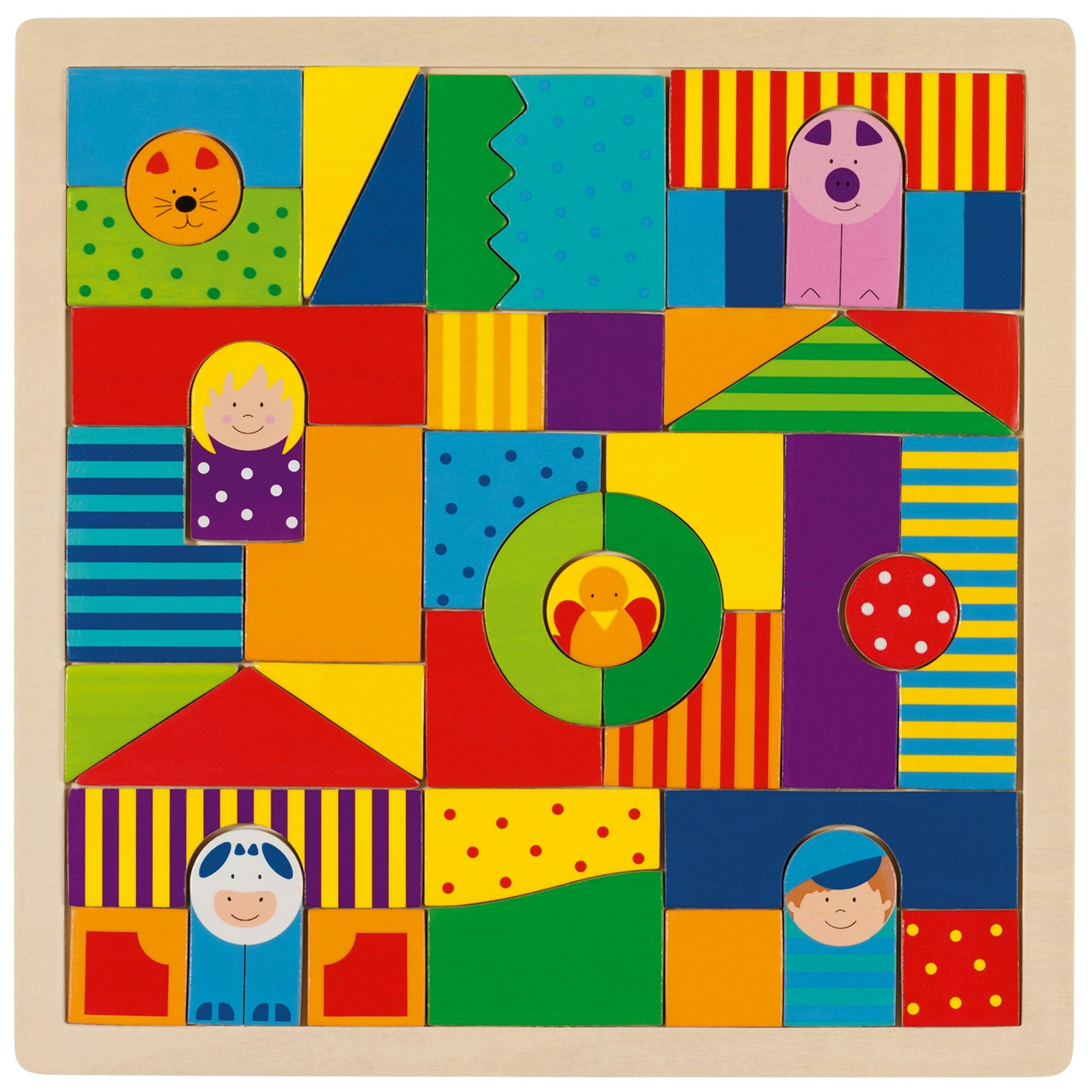 Goki Mosaic Puzzle - Farm