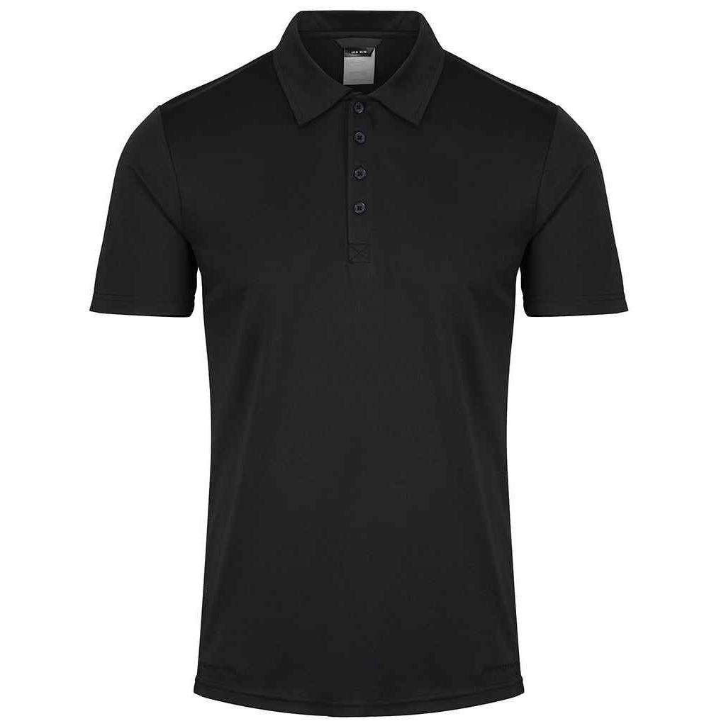 Regatta Men's Black Honestly Made Recycled Polo Shirt - Xl - 100% Recycled Polyester