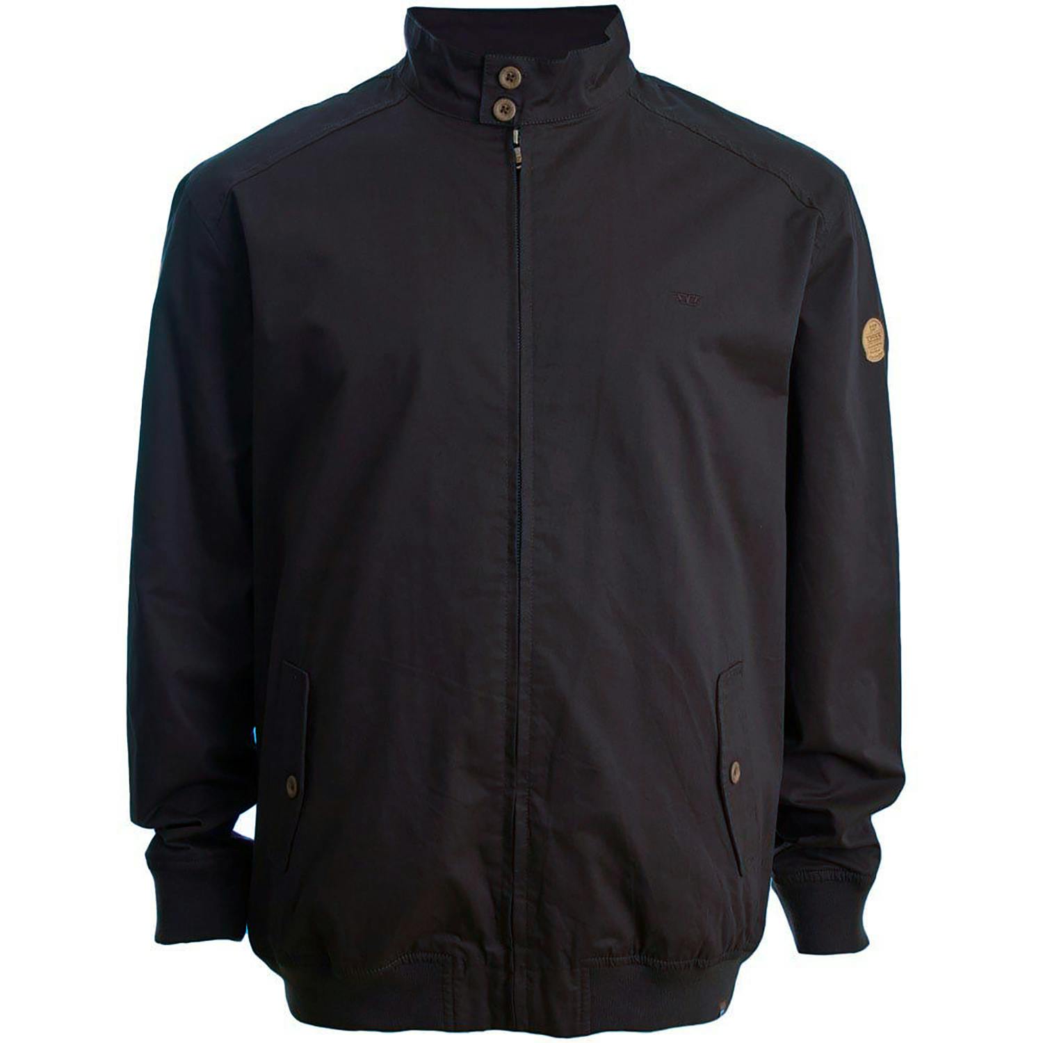 Duke Men's Black D555 Windsor Kingsize Jacket - 8XL - 100% Cotton