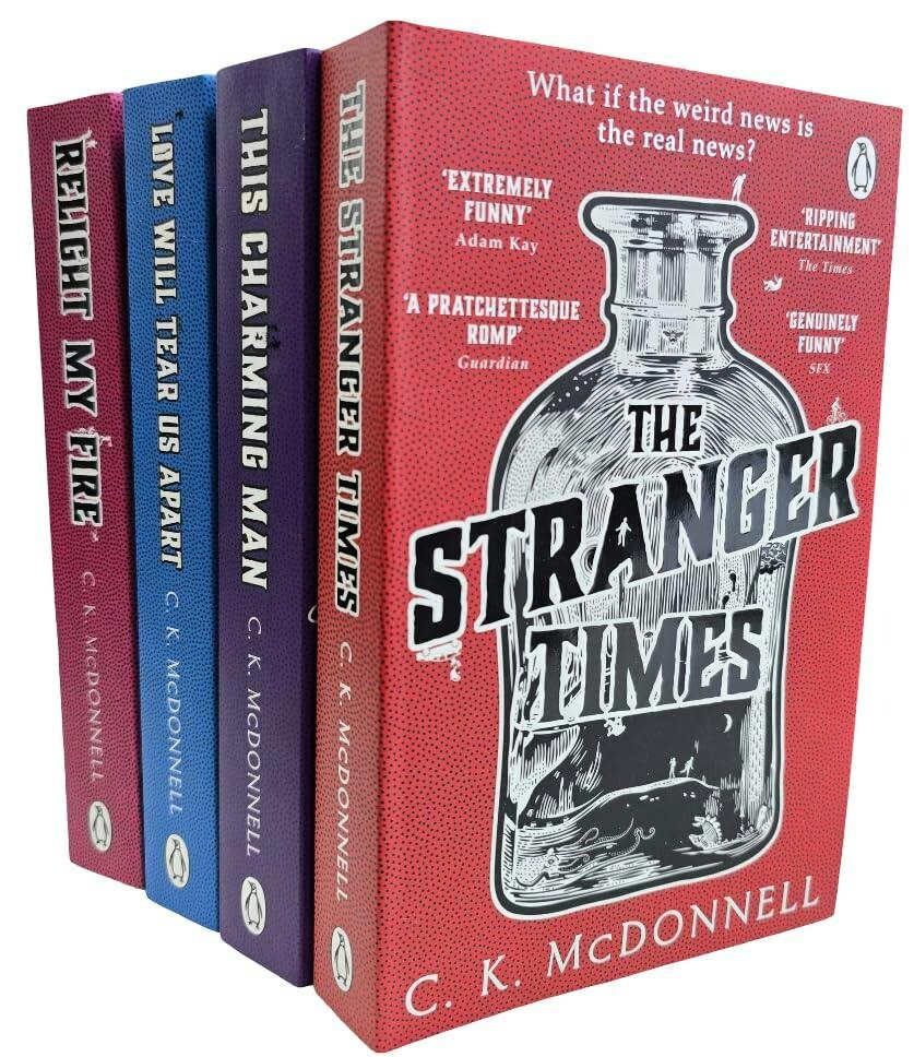 The Stranger Times Series by C. K. McDonnell 4 Books Collection Set, PB NEW - Image 9