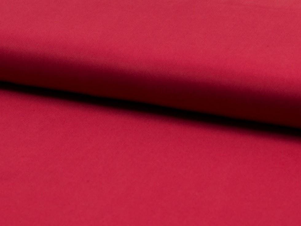 Minerva Red Core Range Deadstock Cindy Viscose Twill Fabric - Plain Design Dressmaking Fabric, 145 Cm / 58" Wide - Per Metre