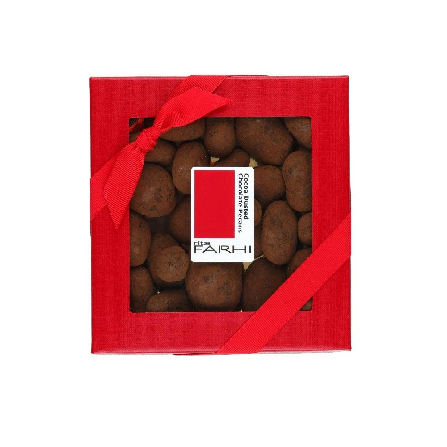 Rita Farhi Light Cocoa Dusted Milk Chocolate Coated Caramelised Pecans With A Hint Of Gianduja, Palm Oil Free, 170G