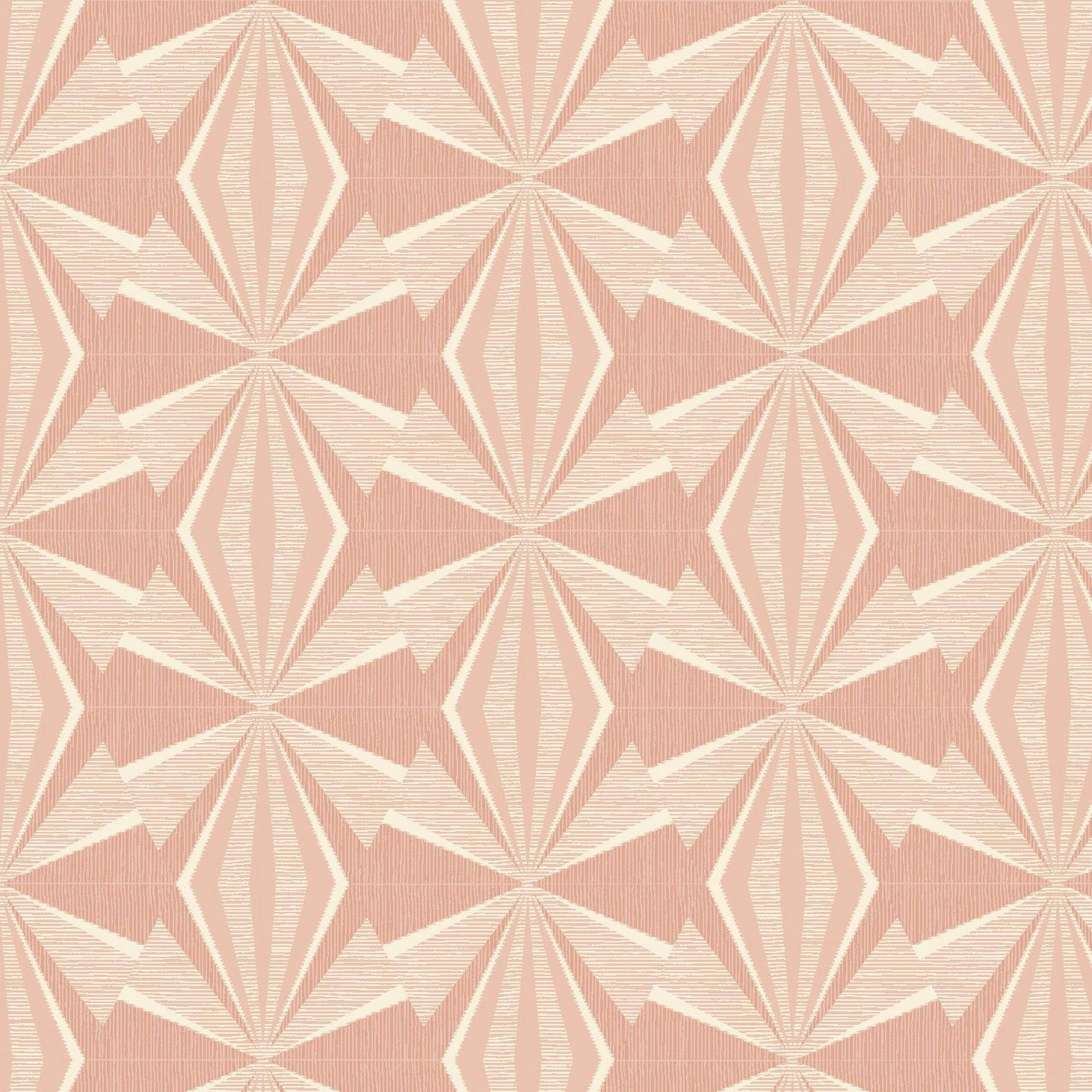 Rackhams Pink Sunray Diamond - 10M Wallpaper