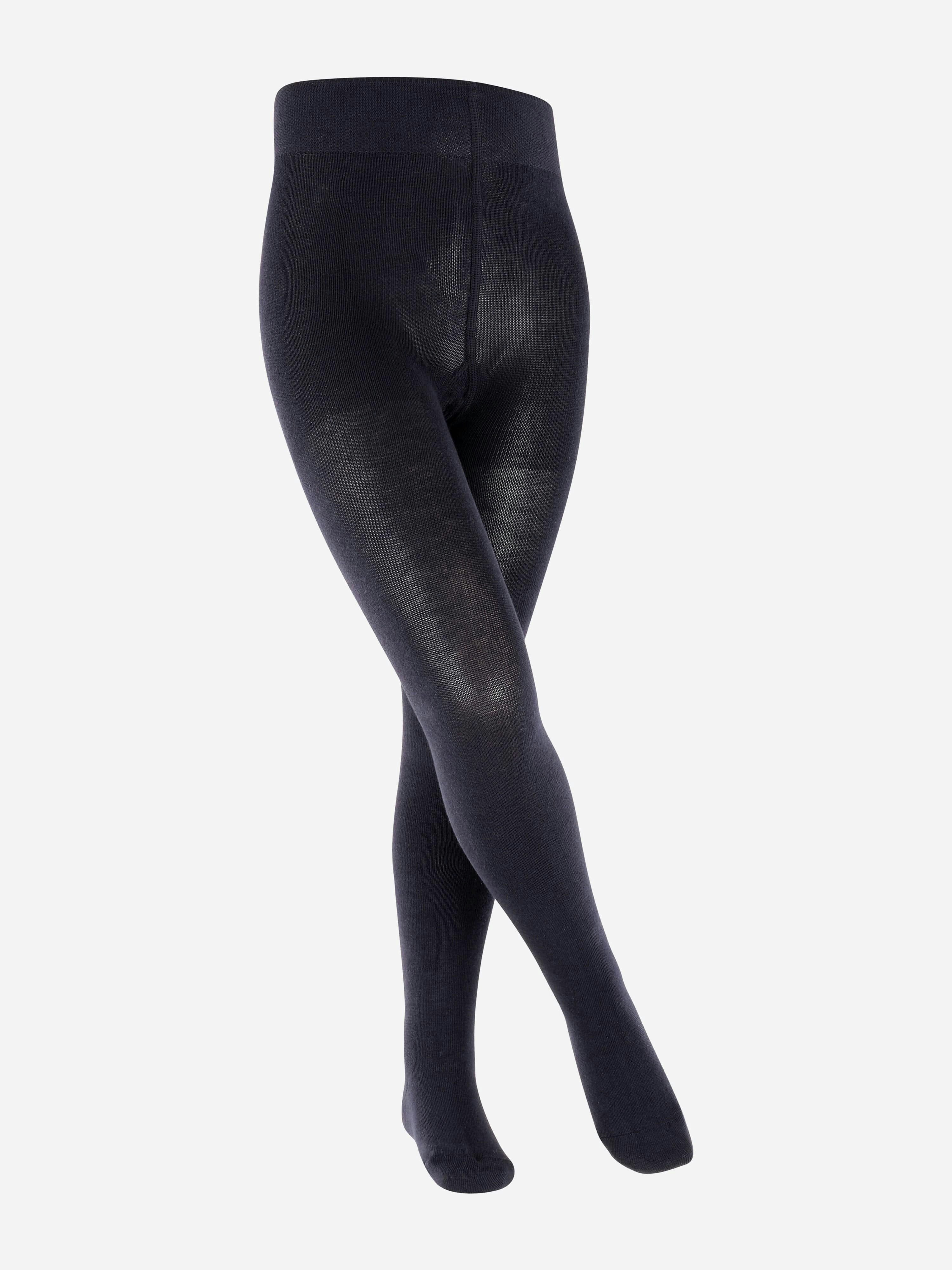 Falke Girls Blue Family Tights In Navy - 2 - 3 Yrs