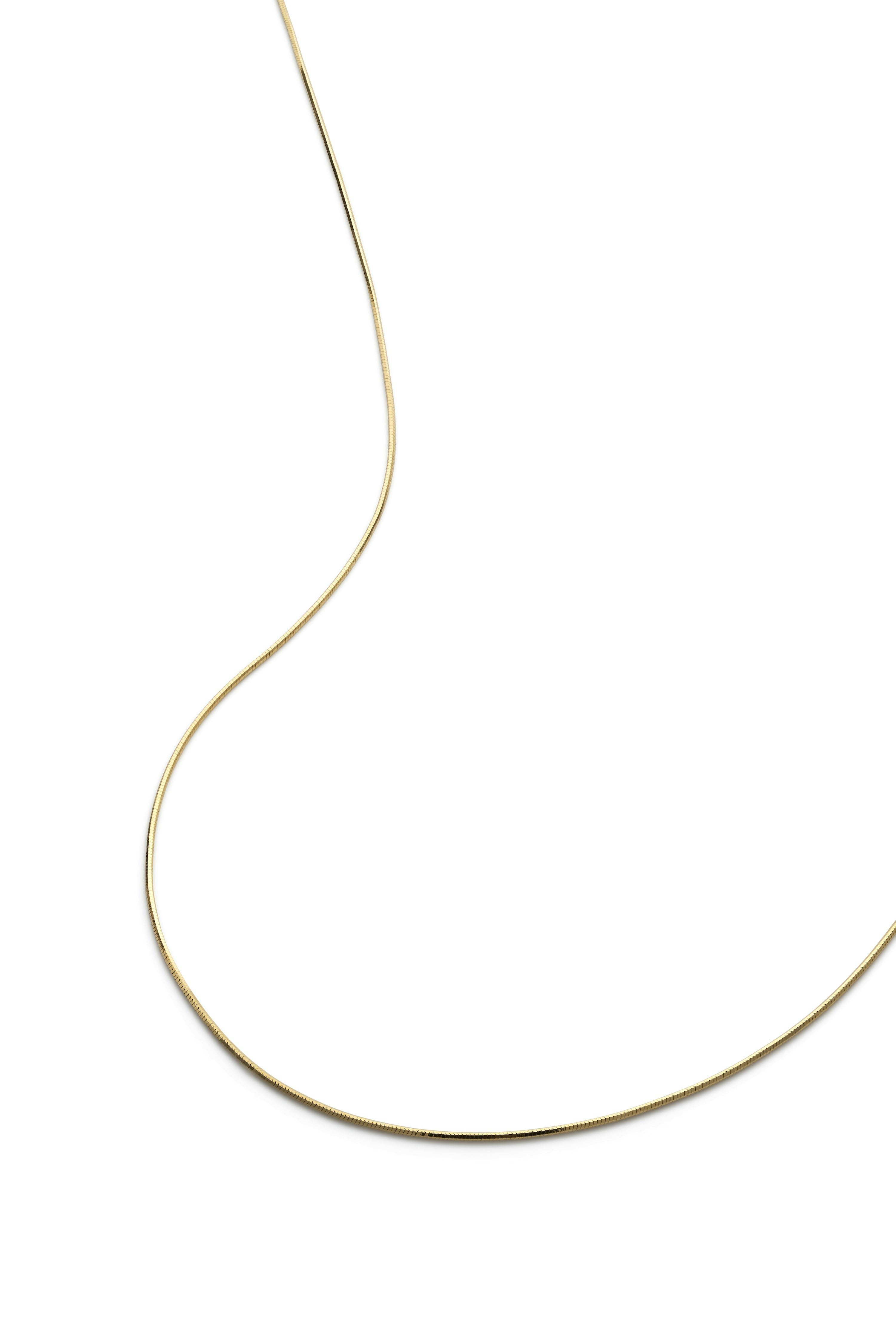 Elk & Bloom Gold 14K Herringbone Necklace - Yes Please
