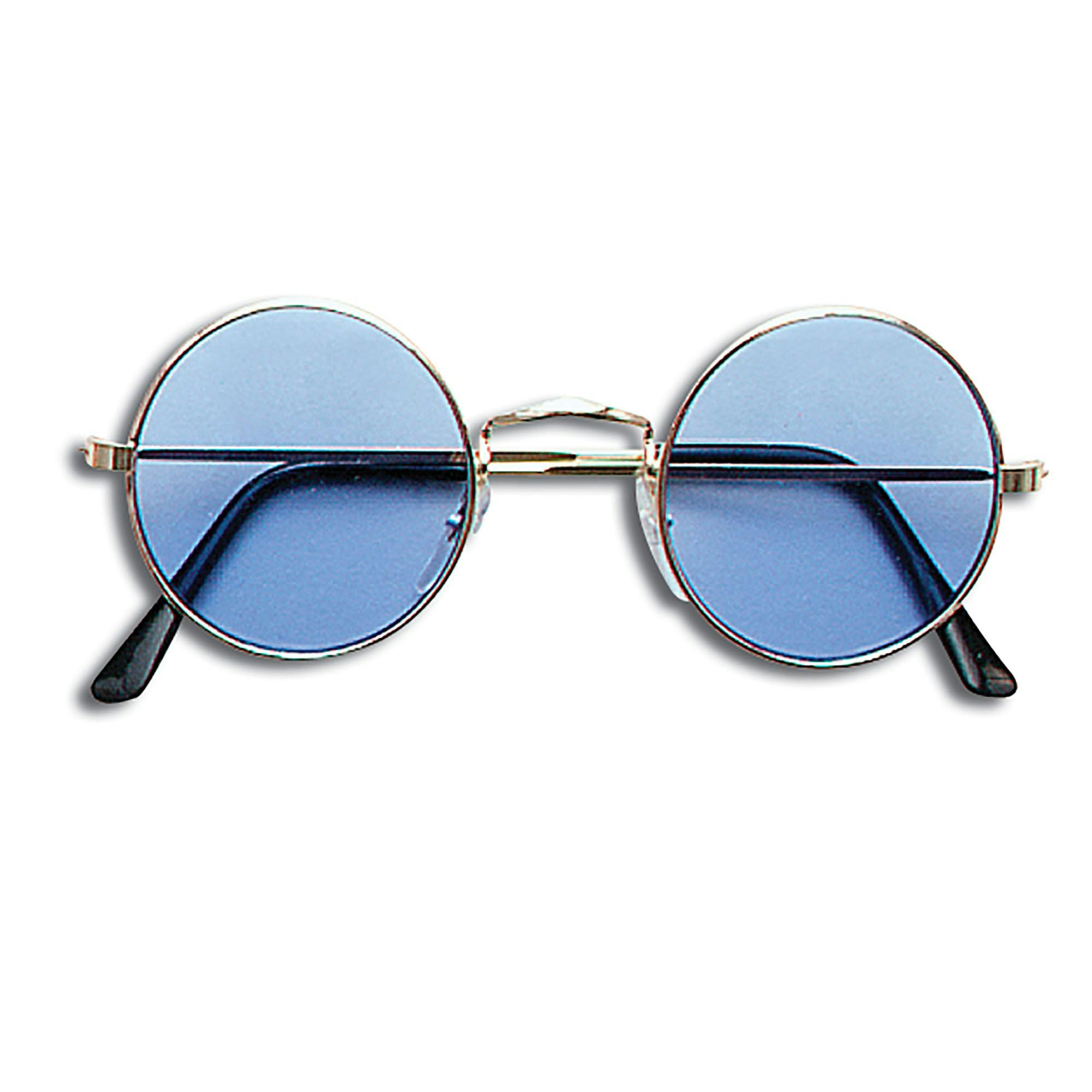 Bristol Novelty Unisex Blue Adults 60S Style Glasses - One Size