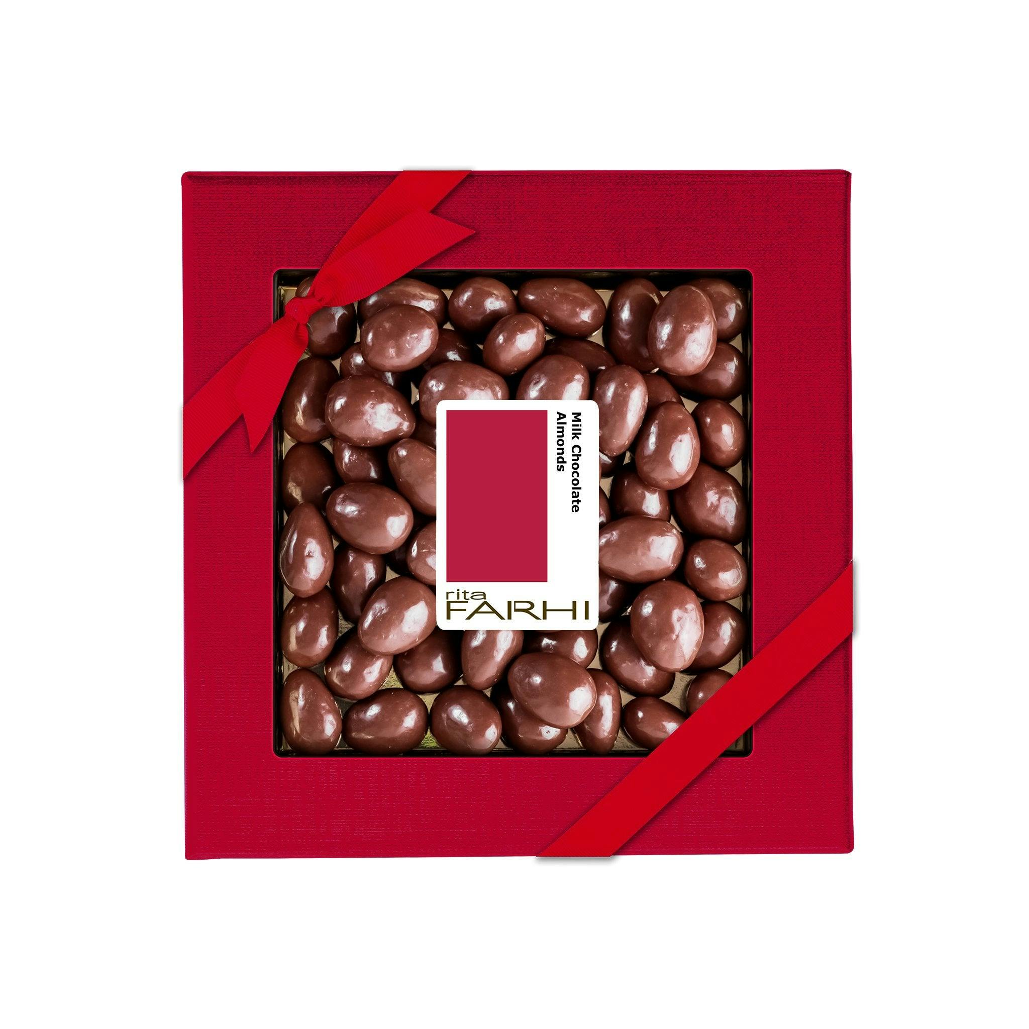 Rita Farhi Milk Chocolate Coated Almonds, Palm Oil Free, 210G