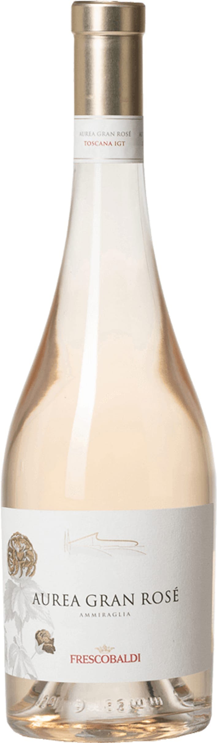 Various Wine Pink/Yellow Frescobaldi Ammiraglia, Aurea Gran Rose 2022 75Cl - Pack Of 6