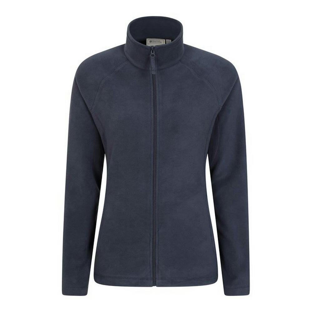 Mountain Warehouse Women's / Raso Fleece Jacket - Navy - 8 Uk - Navy - 100% Polyester