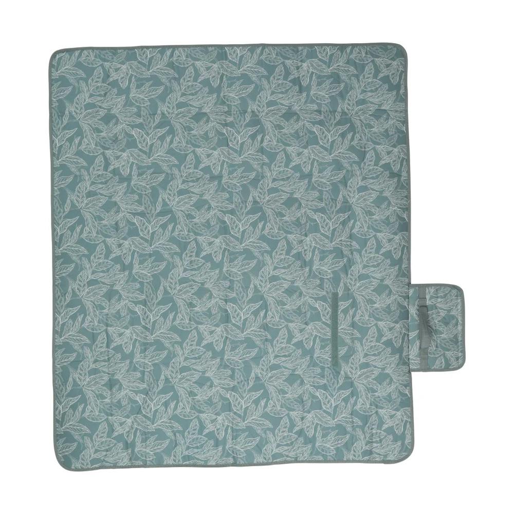 Mountain Warehouse Green Leaves Picnic Blanket - One Size - 100% Pvc