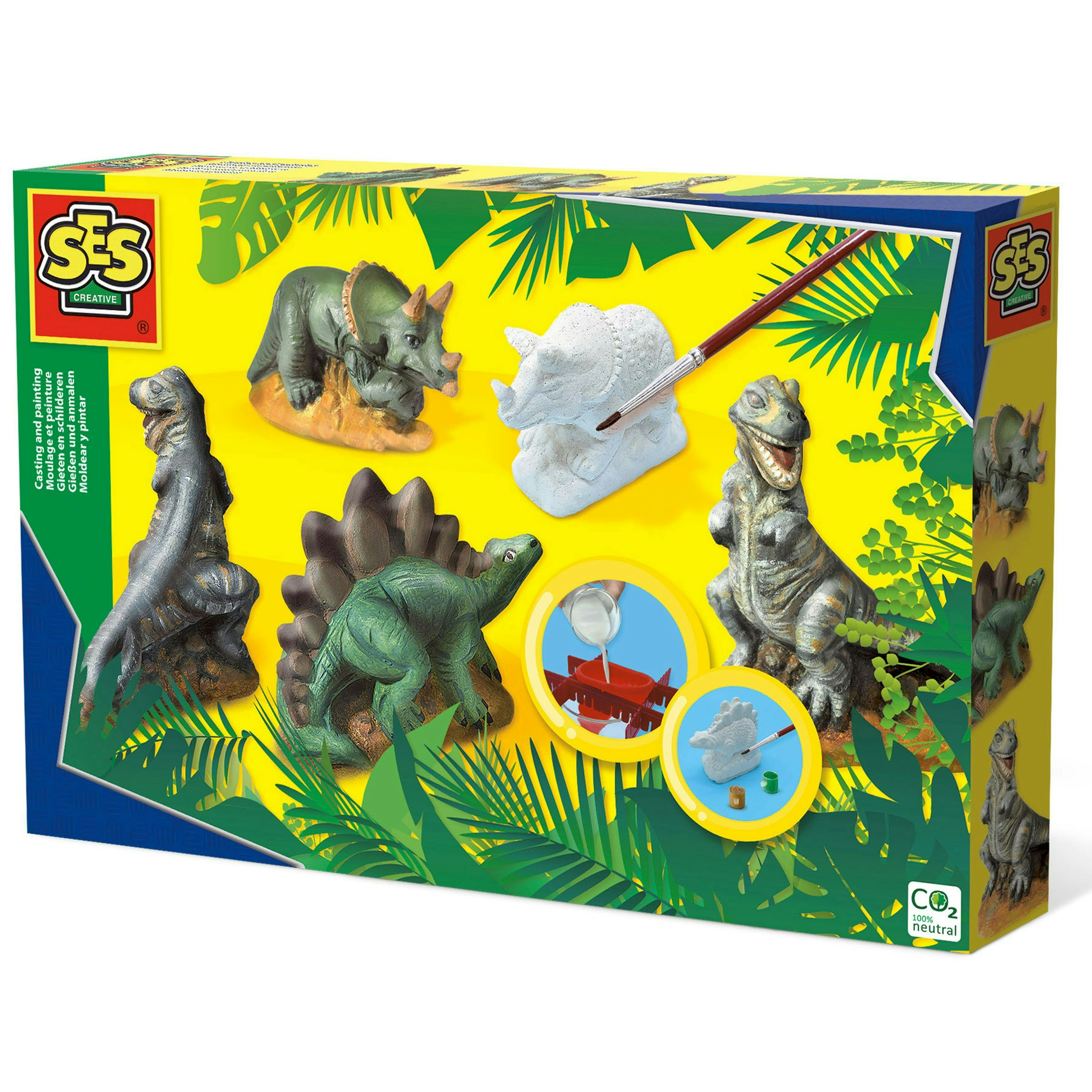 Ses Creative Casting And Painting - Dinosaurs