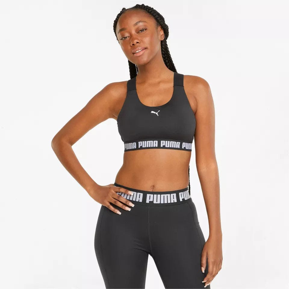 Puma Women's Mid Impact Sports Bra - L