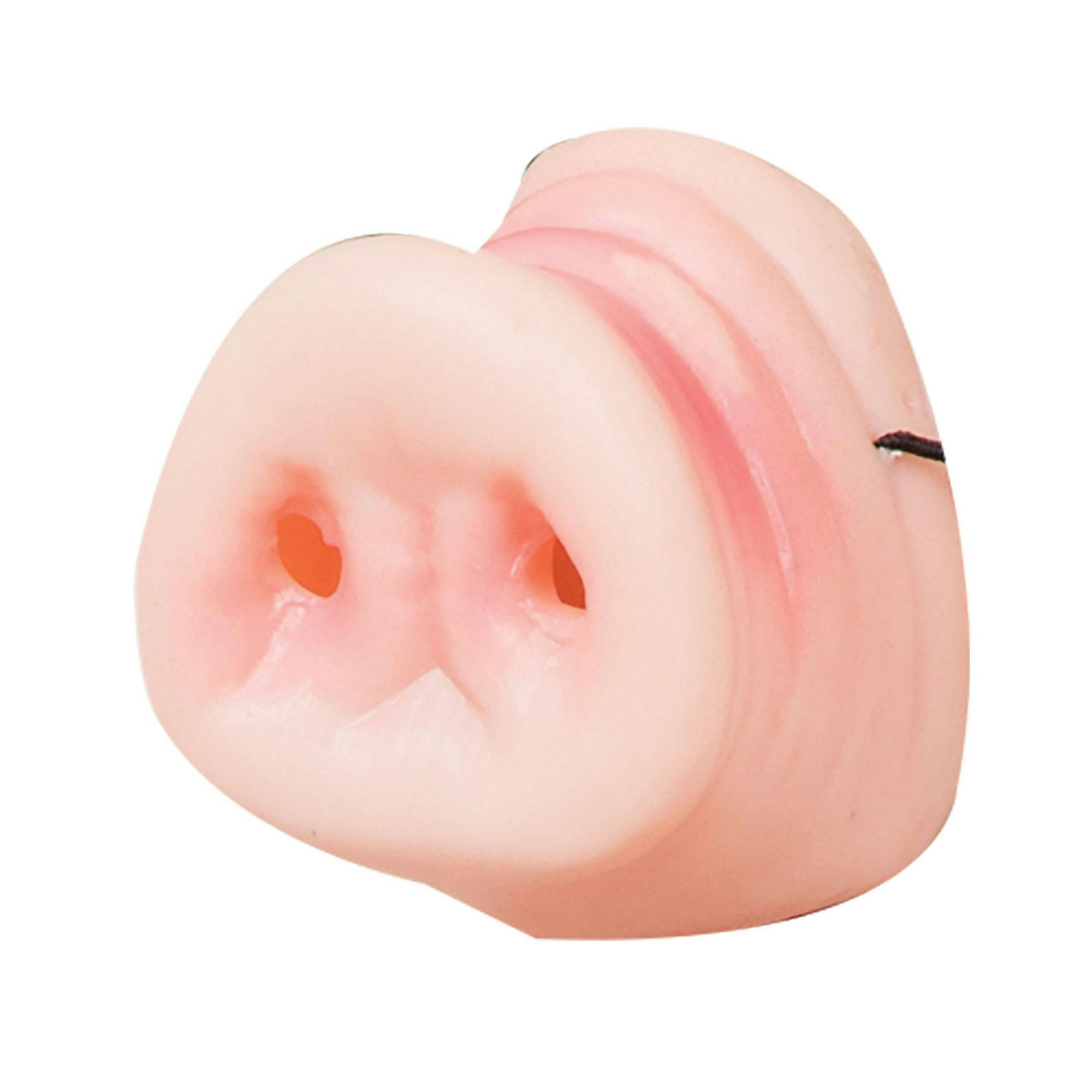 Bristol Novelty Pink Faux Pig Nose Mask - One Size