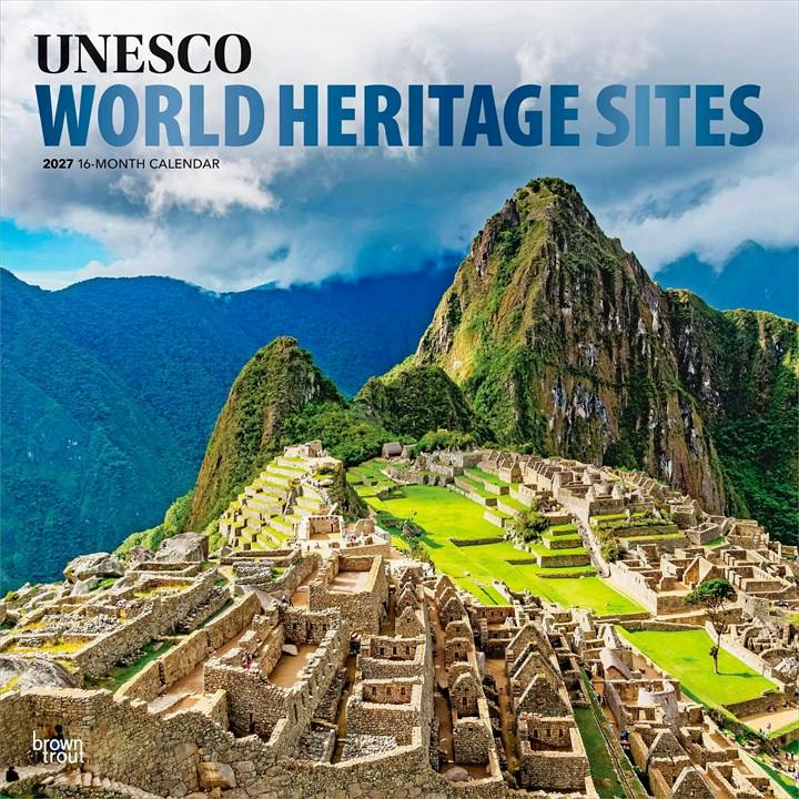 Rackhams Unesco World Heritage Sites Calendar 2027, Wall Calendars, Month To View, Travel, Gift - Image 6