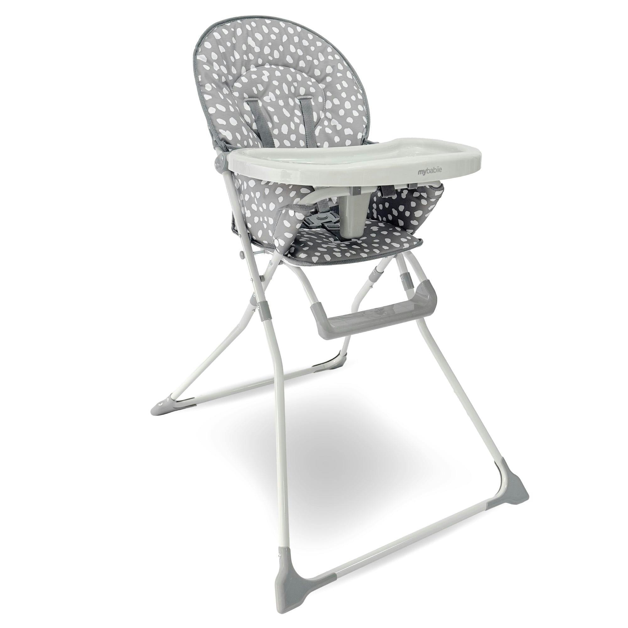 My Babiie Grey Mbhc1 Compact Highchair - Dalmatian