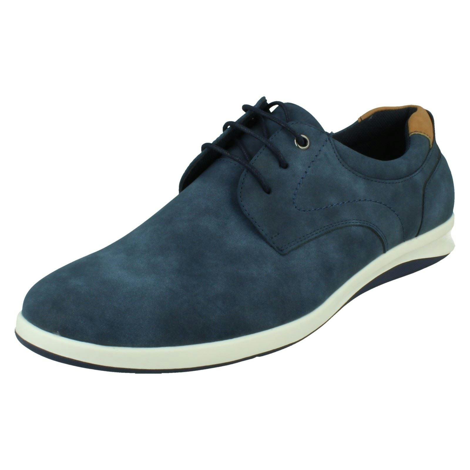 Thomas Blunt Men's Lace Up Casual Shoe A2217 - Navy - Uk 7