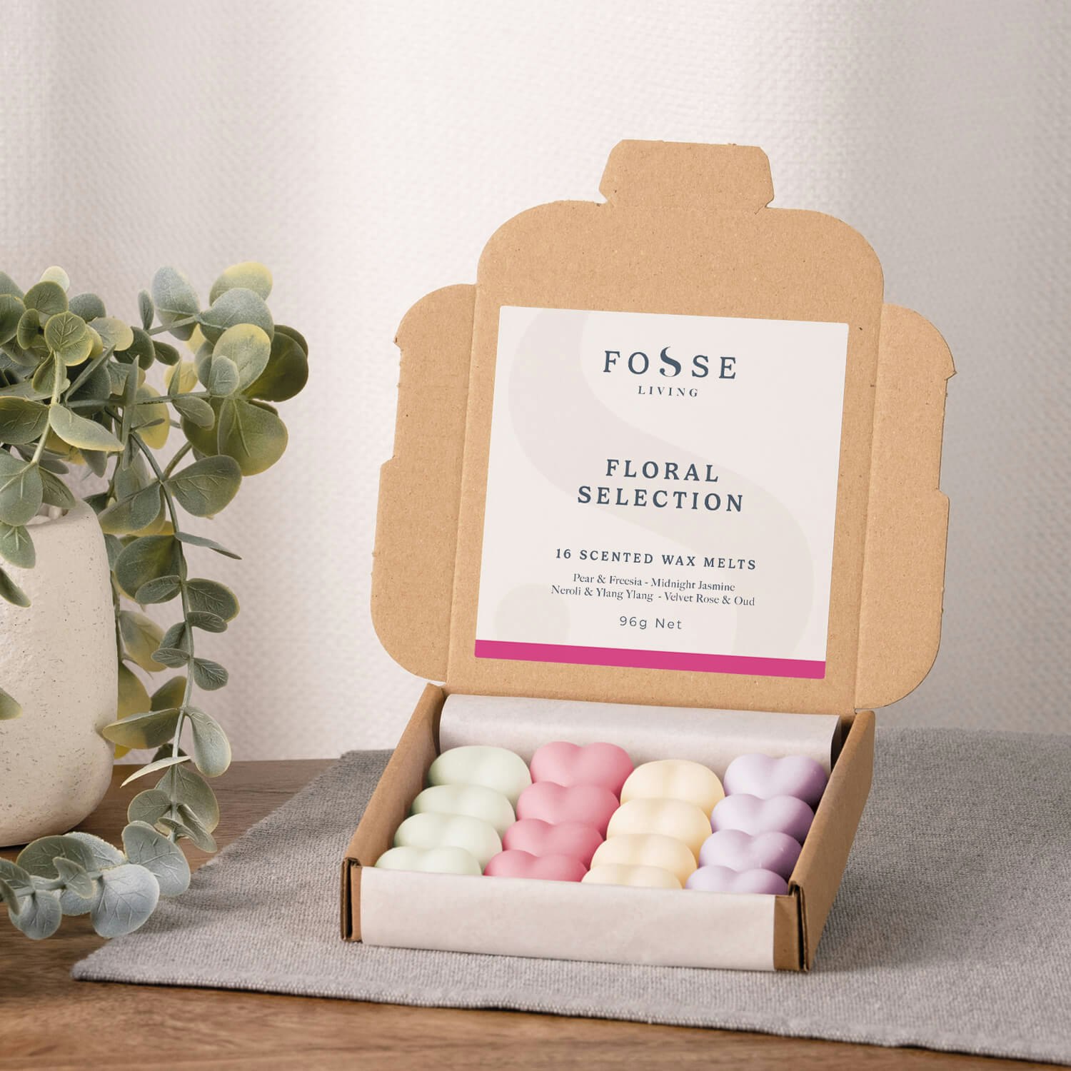 Rackhams Floral Selection Wax Melts - 16 Pack