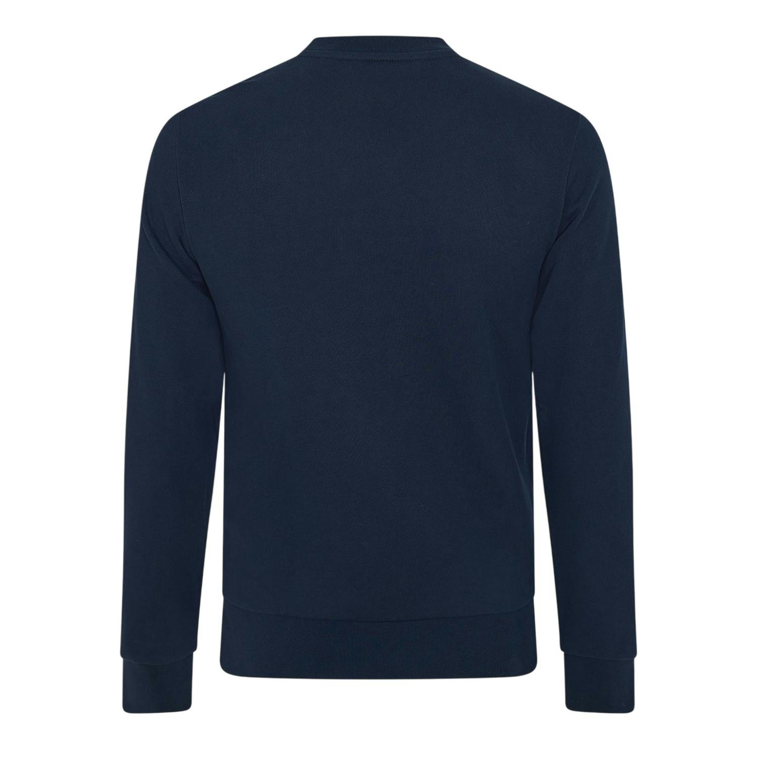 Lacoste Men's Blue Colour Block Sweatshirt - Navy - Xs - Navy - 100% Cotton