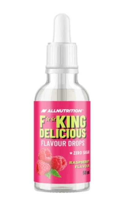 Allnutrition Fitking Delicious Flavour Drops, Raspberry - 50 Ml.