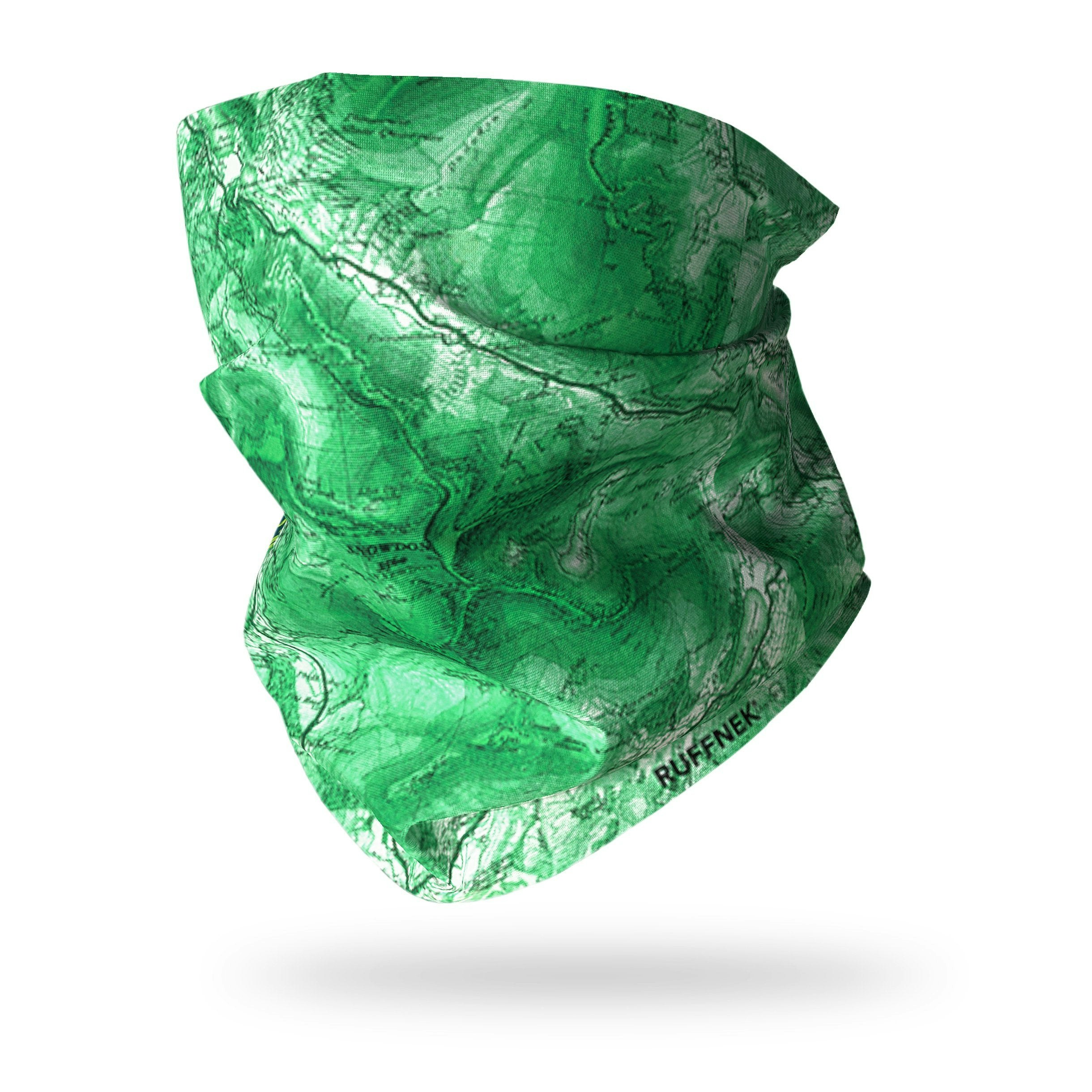Ruffnek Green Snowdon/Yr Wyddfa - The National Three Peaks Snood Tube Scarf