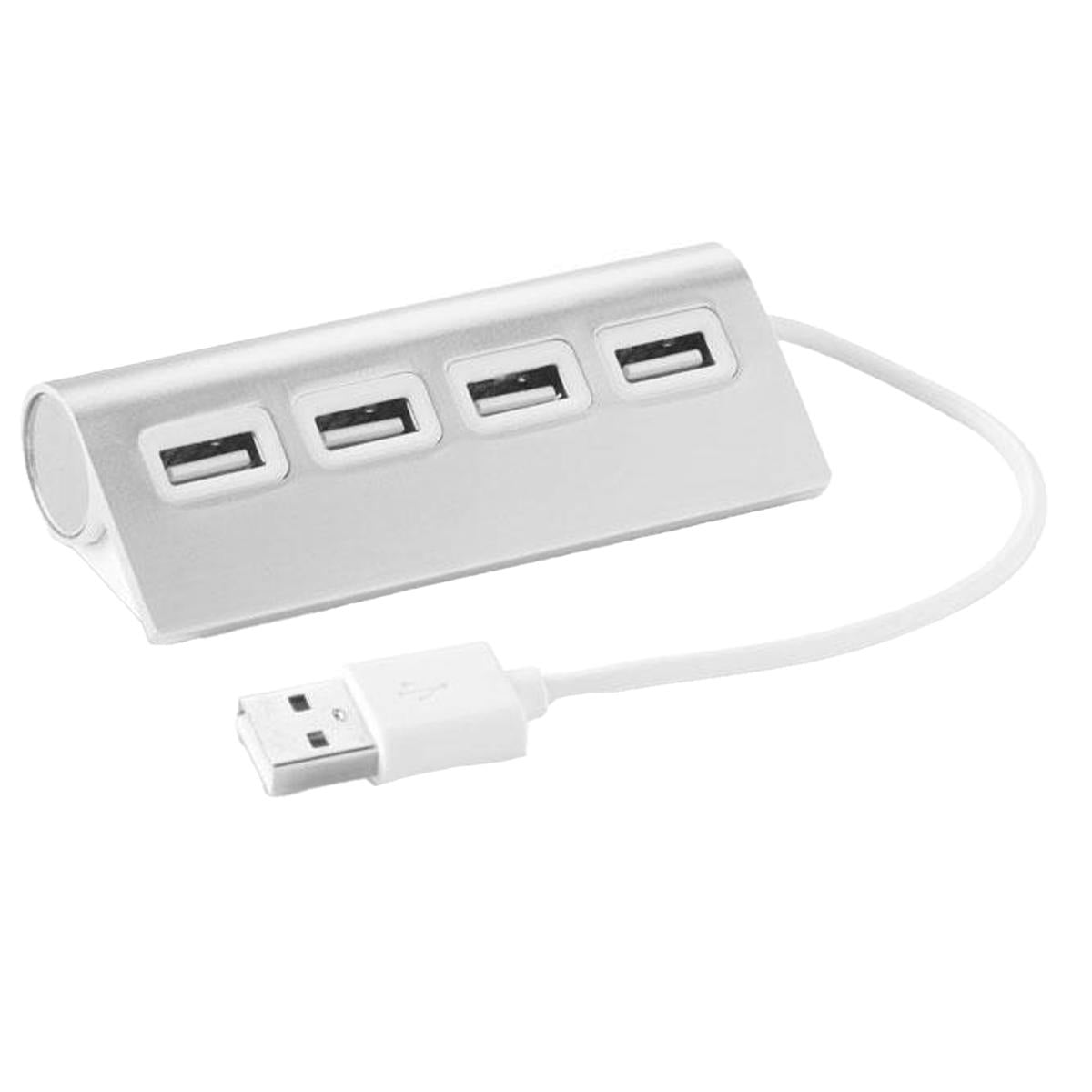 Midocean Silver Aluhub 4 Charging Cable - Matt - One Size - Matt