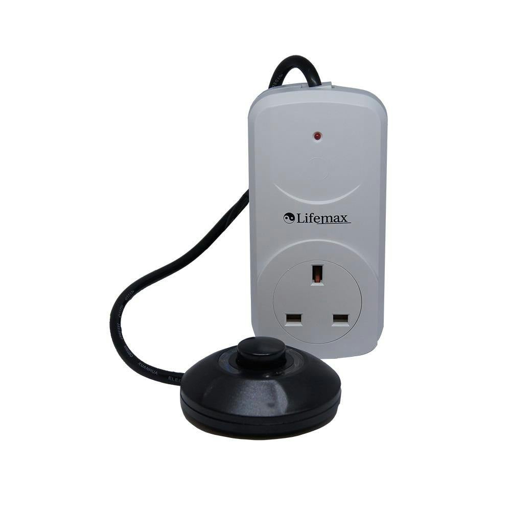 Lifemax Foot Switch, White,Black - Image 2